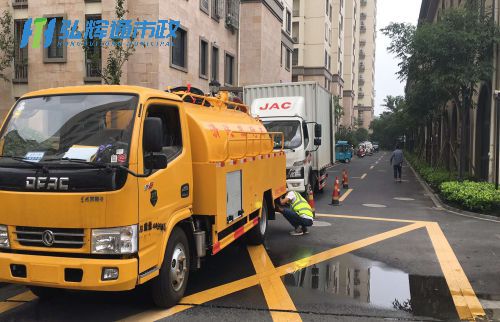 丹阳市小区管道清淤及CCTV检测