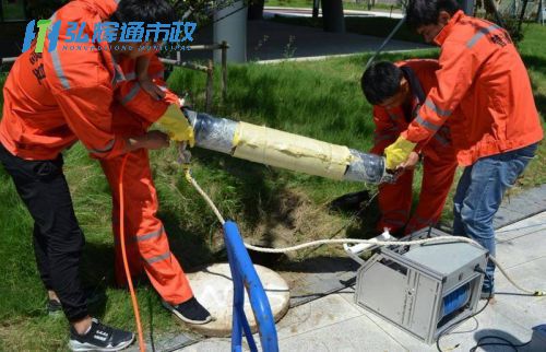 丹阳市管道修复现场